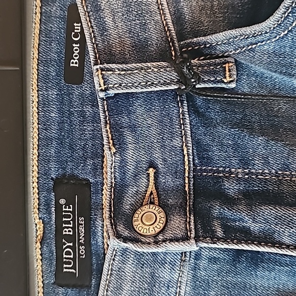 Judy Blue sz 15 bootylicious boot cut high rise jeans new with tags WJ106 - Picture 5 of 6